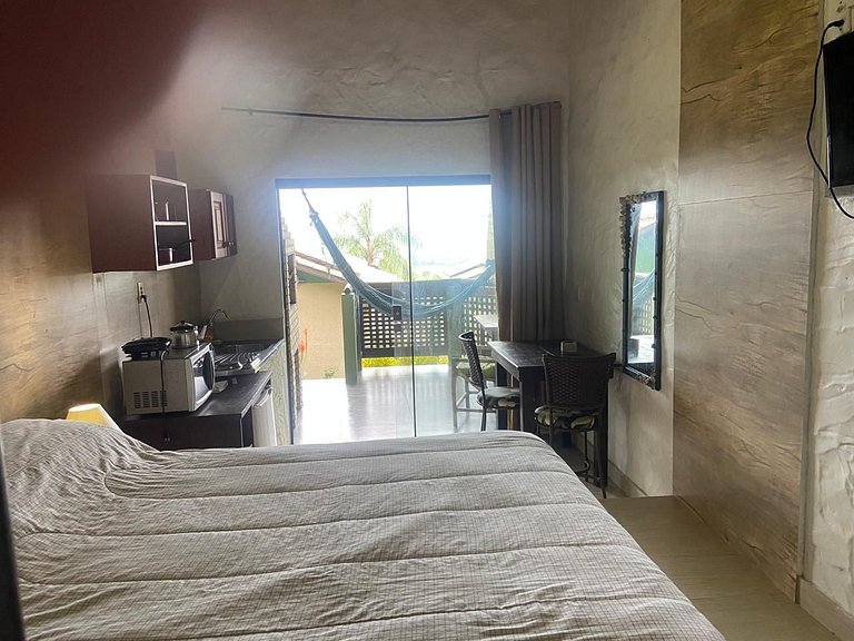 Studio 3 - Pousada Vale Verde Bungalows - Rosa